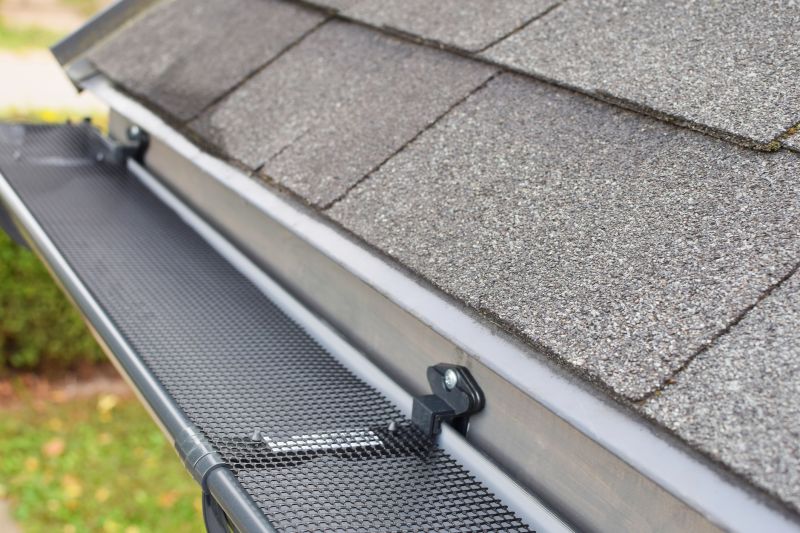 Rain Gutter Cover Installation detail